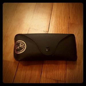 Ray Ban soft leather sunglasses case